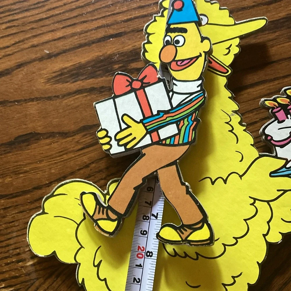 Vintage Sesame Street birthday wall art five piece set - Picture 5 of 7